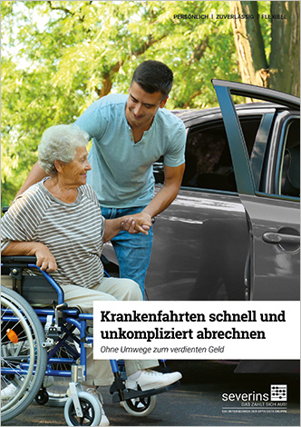 Severins GmbH Abrechnung für Heilberufe, Hebammen und Krankentransporte - Severins-Broschüre-Taxi-Krankentransport